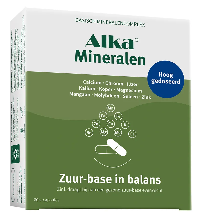 Alka Mineralen Capsules (60 vegetarische capsules)
