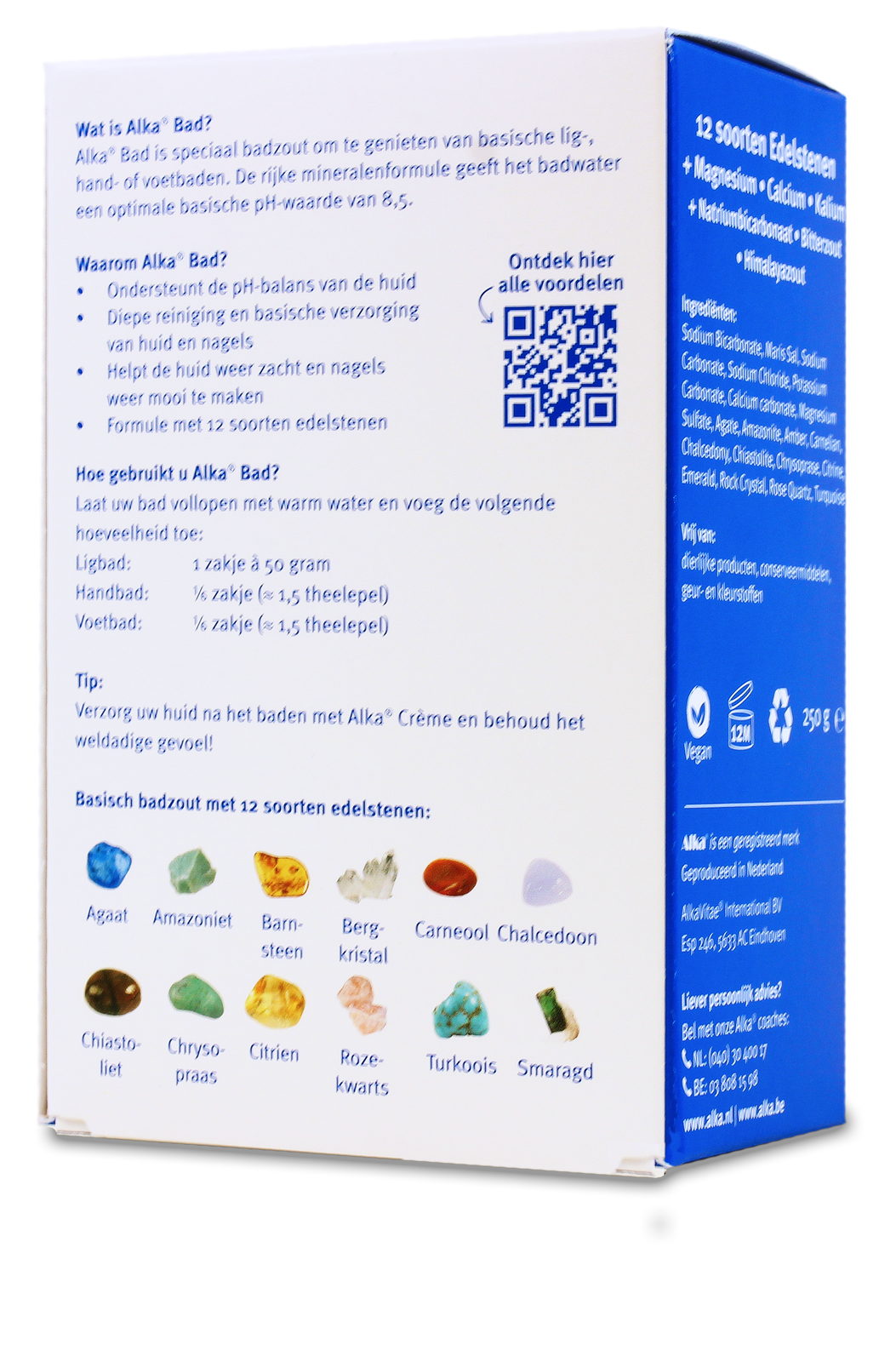 Alka Bad Basisch Badzout pH 8,5 (250 gr) - image 2