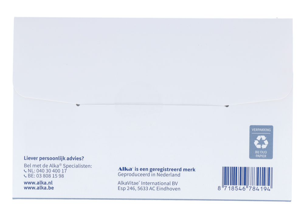 Alka Verzuringstest pH Strips (9 stuks)