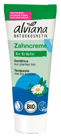 Alviana Tandpasta Bio-kruiden (75 ml)