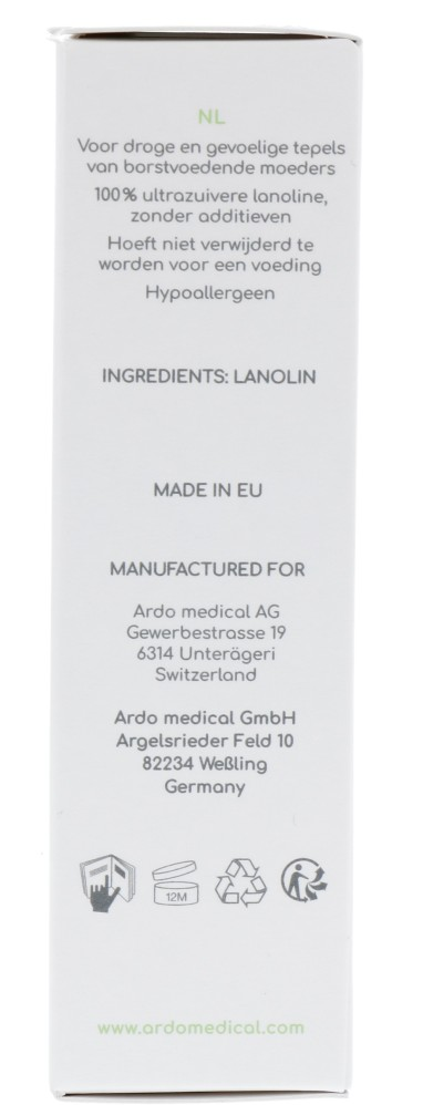 Ardo Medical Ardo Care Lanolin Nipple Cream (10 ml)