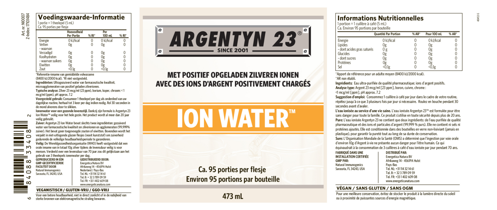 Argentyn 23 Ion Water (473 ml) - image 2