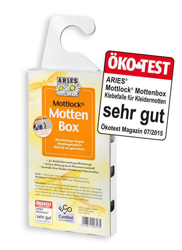 Aries Mottenbox tegen Kledingmot (1 stuk)