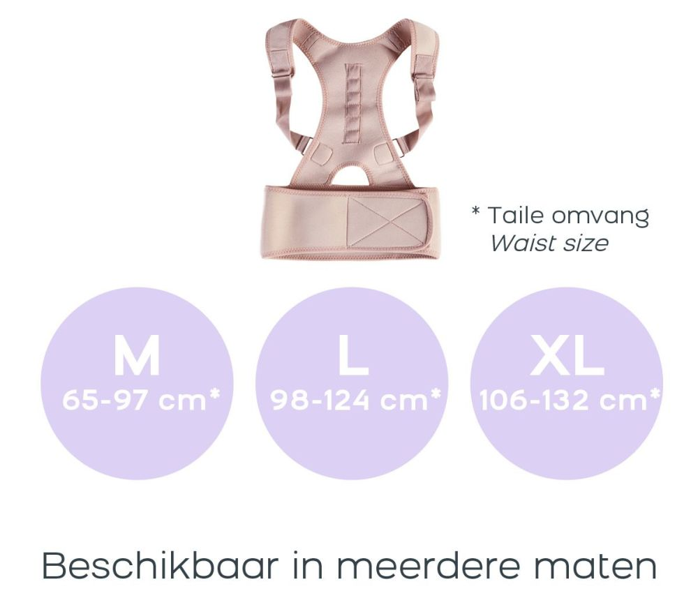 Orange Care Perfect Posture Pro Rugbrace - Maat S/m (1 stuk)