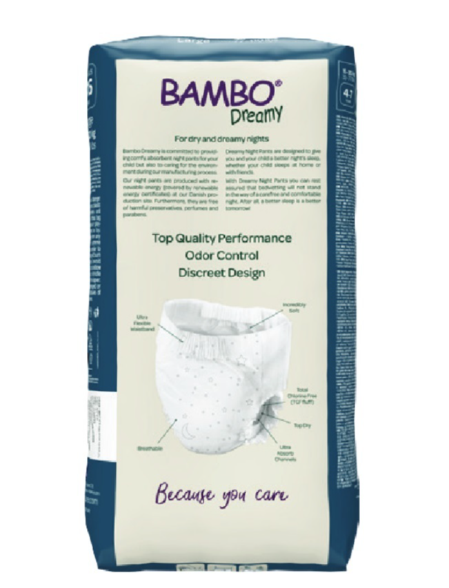 Bambo Nature Bambo Dreamy Night Pants 4-7 Jaar (10 stuks) - image 2