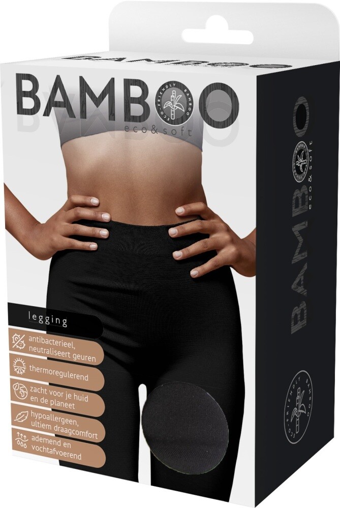 Naproz Bamboo Full Legging Zwart M (1 stuk)