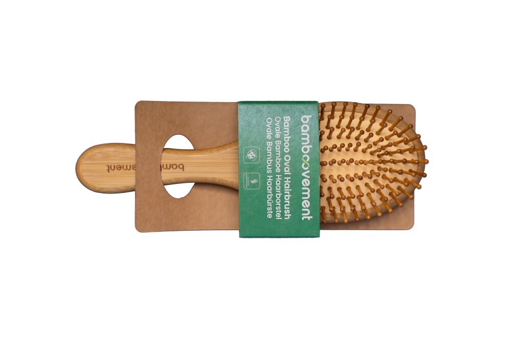 Bamboovement Borstel Ovaal (1 stuk)