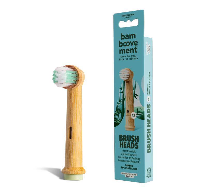 Bamboovement Brush Heads (4 stuks)