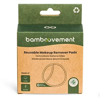 Bamboovement Herbruikbare Wattenschijfjes (6 stuks)