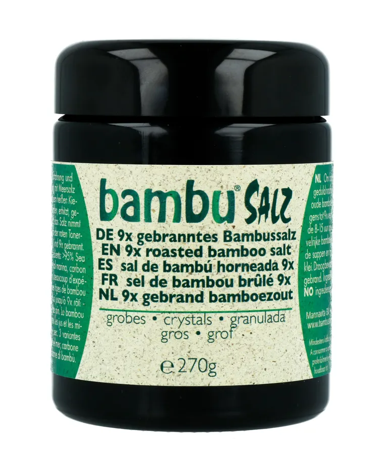 Bambu Salz Bamboezout Grof 9x Gebrand (270 gr)
