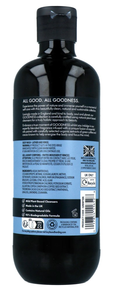 Baylis & Harding Tonka Bean & Neroli Body Wash (500 ml)