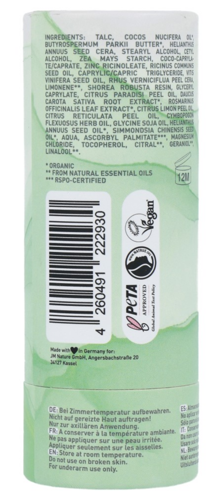 Ben & Anna Lemon & Lime Sensitive Deo Stick (40 gr)