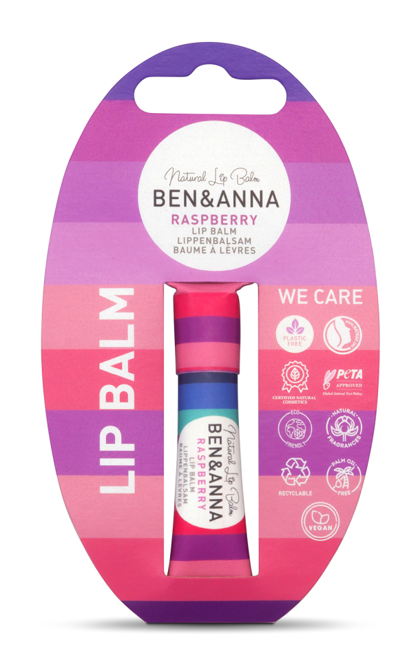 Ben & Anna Lip Balm Raspberry (6 gr)