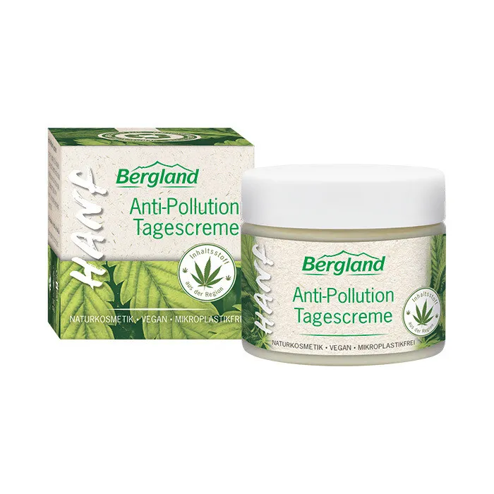 Bergland Hennep Anti Vervuiling Dagcreme (50 ml)
