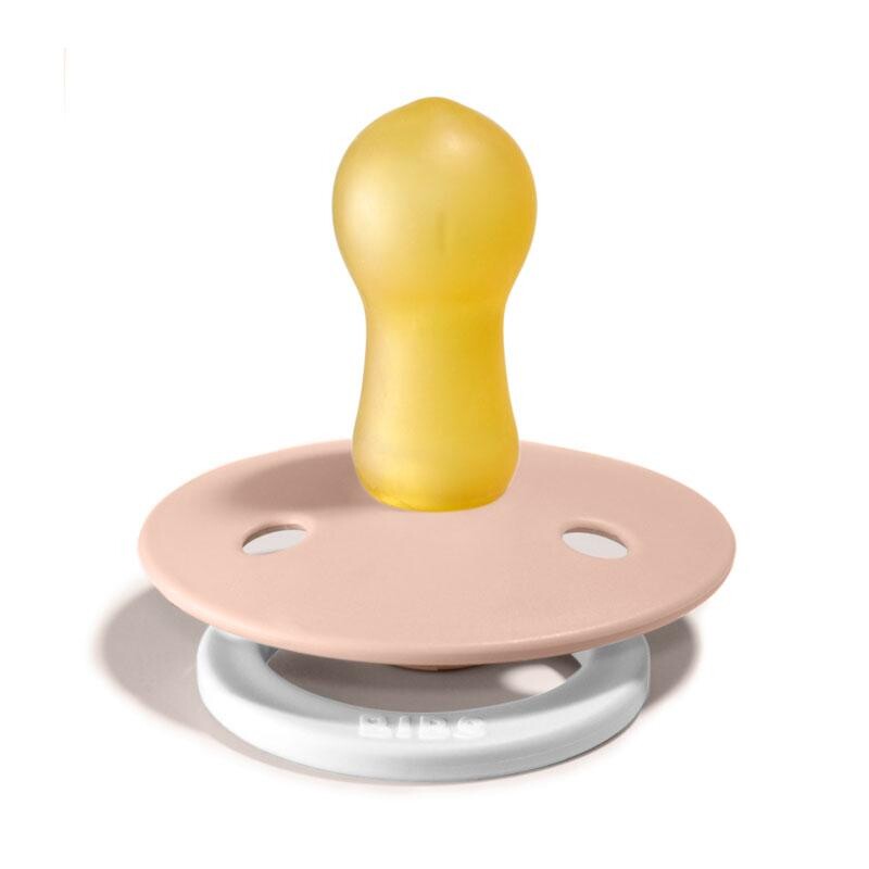 Bibs Glow Fopspeen 0-6 Maanden Vanilla/blush (2 stuks) - image 2