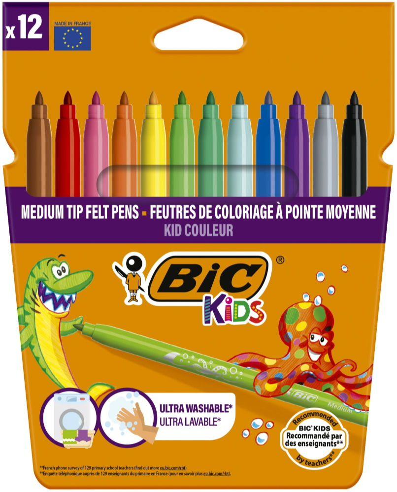 Bic Kids Kleurstiften (12 stuks)
