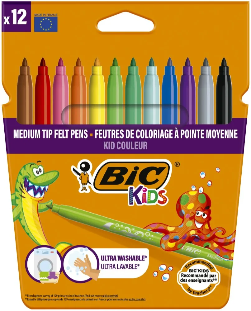 Bic Kids Kleurstiften (12 stuks)