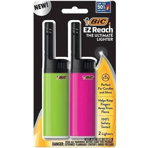 Bic Ez Reach Aansteker (2 stuks)