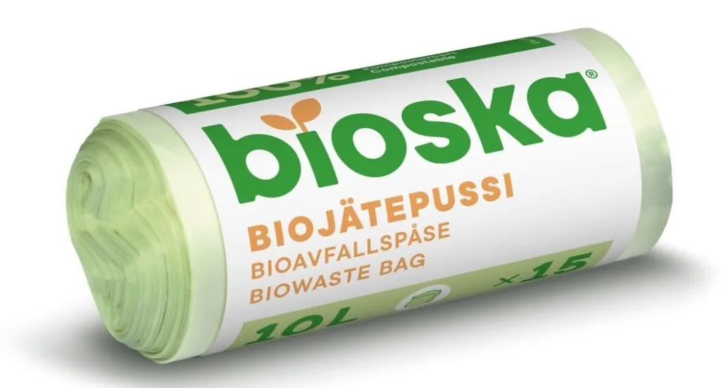 Bioska Afvalzakken 10 Liter (15 stuks)