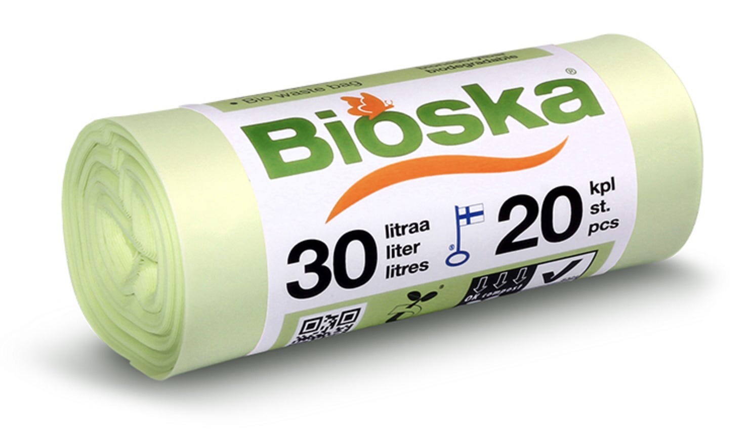Bioska Afvalzakken 30 Liter (20 stuks)