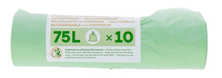 Bioska Afvalzakken 75 Liter (10 stuks)