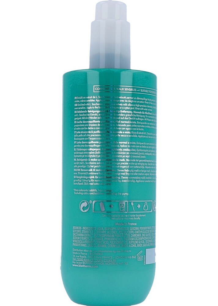 Biotherm Biosource Purifying & Make-up Removing Milk (400 ml)