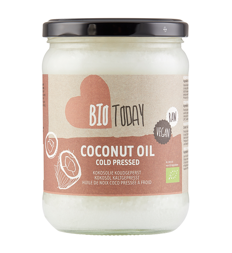 Biotoday Kokosolie Onverhit Biologisch (400 gr)