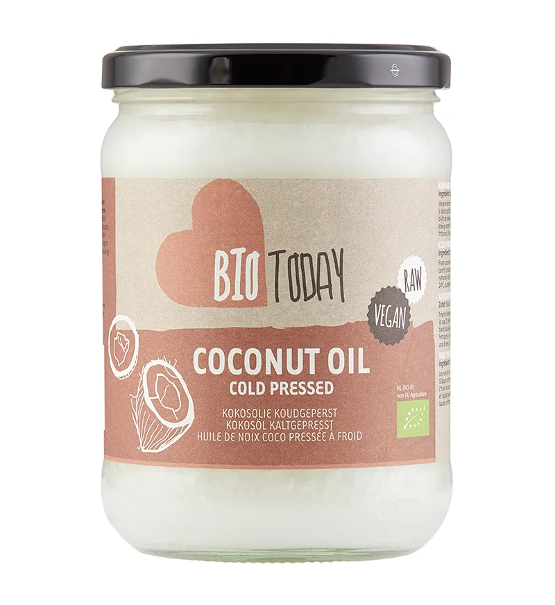 Biotoday Kokosolie Onverhit Biologisch (400 gr)