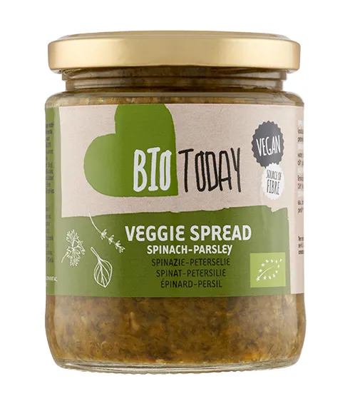 Biotoday Veggie Spread Spinach-parsley (235 gr)