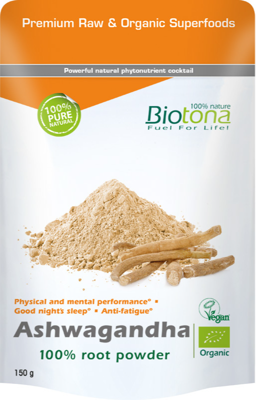 Biotona Ashwagandha 100% Root Powder (150 gr)