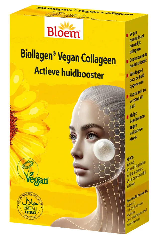 Bloem Biollagen Vegan Collageen Actieve Huidbooster (1 stuk)