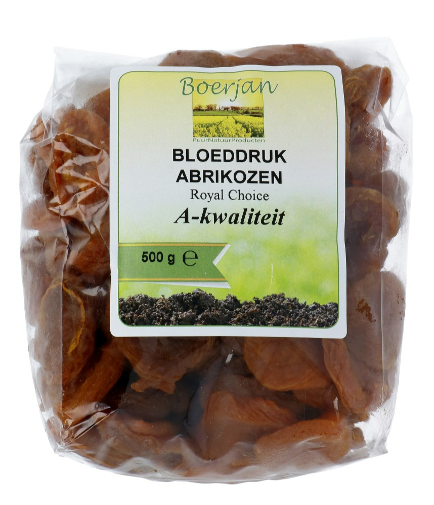 Boerjan Bloeddruk Abrikozen (500 gr)
