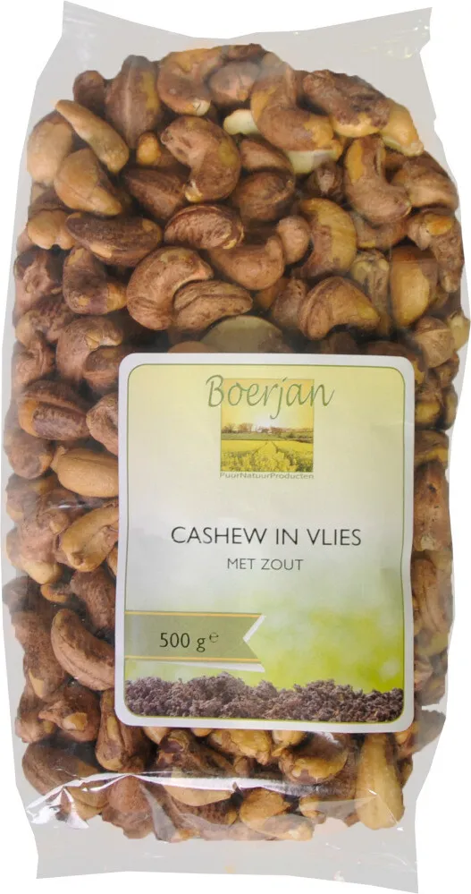 Boerjan Gezouten Cashewnoten (500 gr)