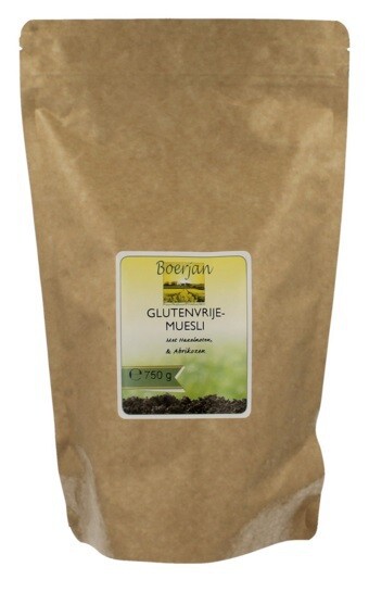 Boerjan Glutenvrije Muesli (750 gr)