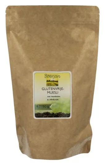 Boerjan Glutenvrije Muesli (750 gr)