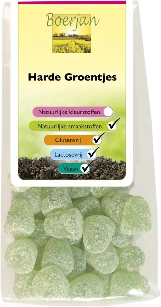 Boerjan Harde Groentjes (150 gr)