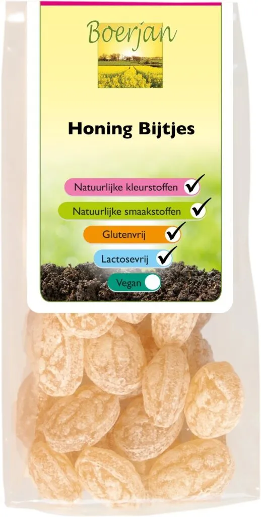 Boerjan Honing Bijtjes (150 gr)