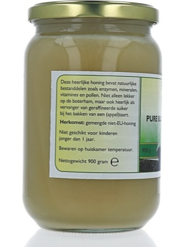 Boerjan Pure Bloesemhoning Crème (900 gr) - image 2