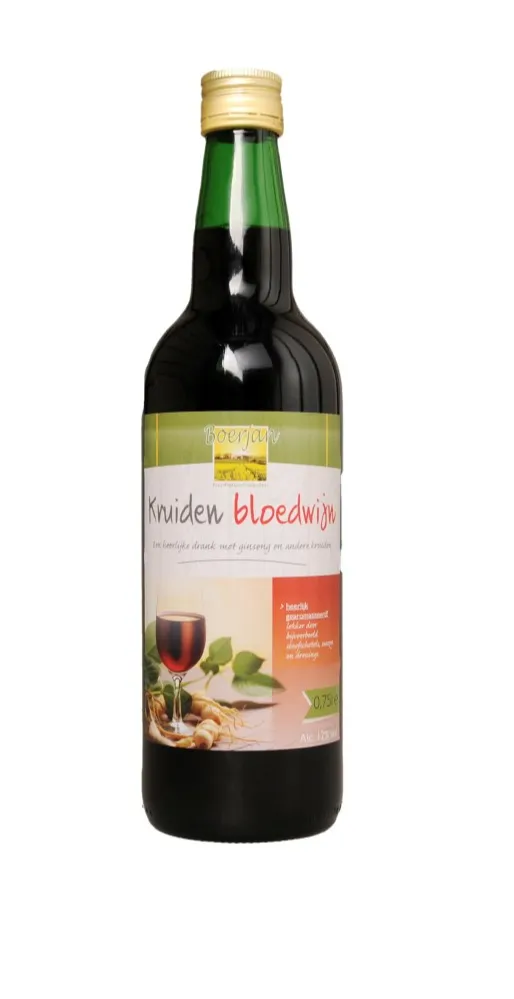 Boerjan Kruidenbloedwijn (750 ml)