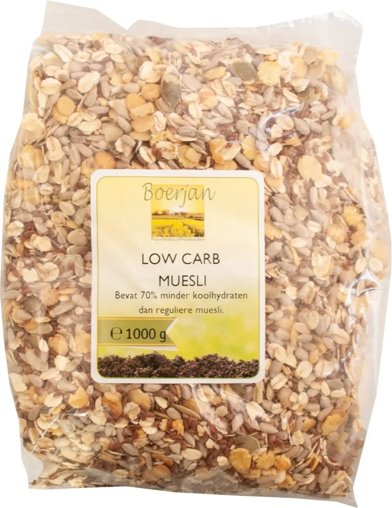 Boerjan Muesli Low Carb (1000 gr)