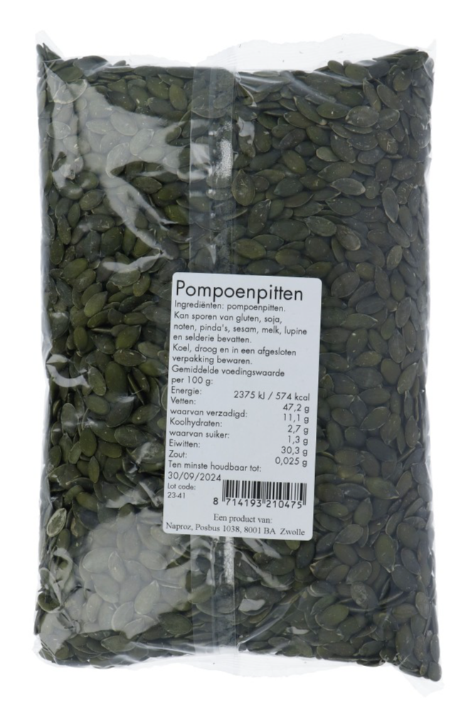 Boerjan Pompoenpitten (1000 gr)