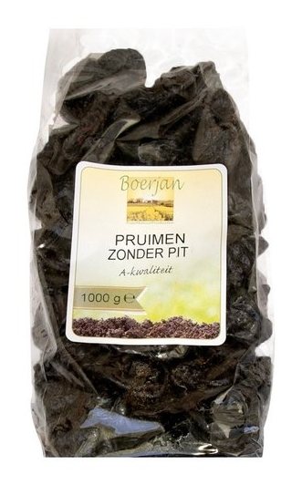 Boerjan Pruimen zonder Pit (1000 gr)