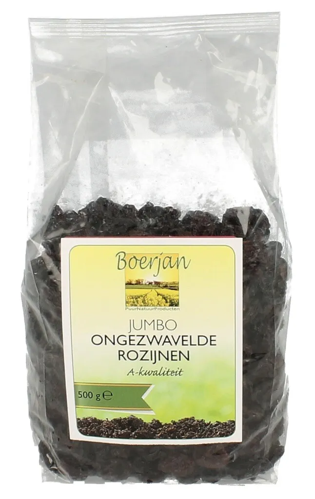 Boerjan Rozijn Jumbo Blauw Ongezwaveld (500 gr)