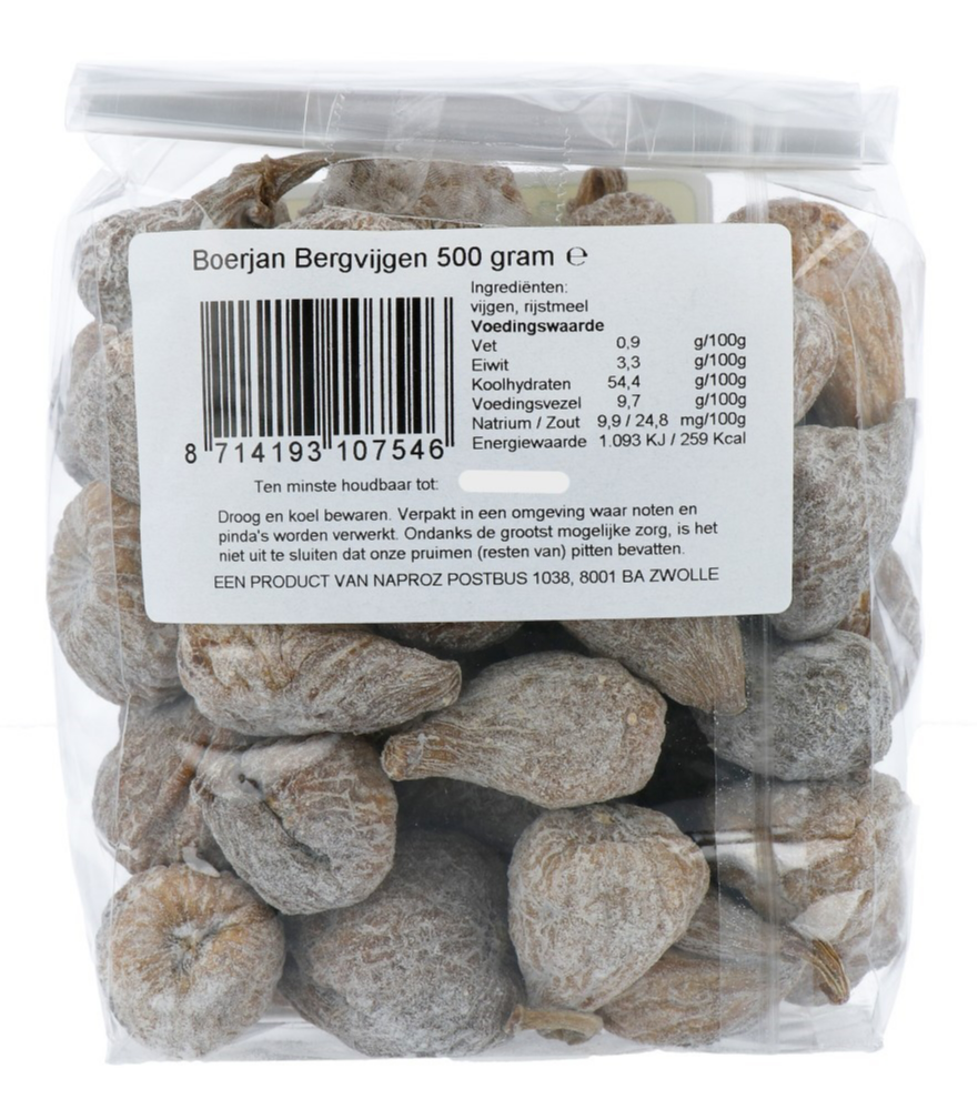 Boerjan Berg Vijgen (500 gr)