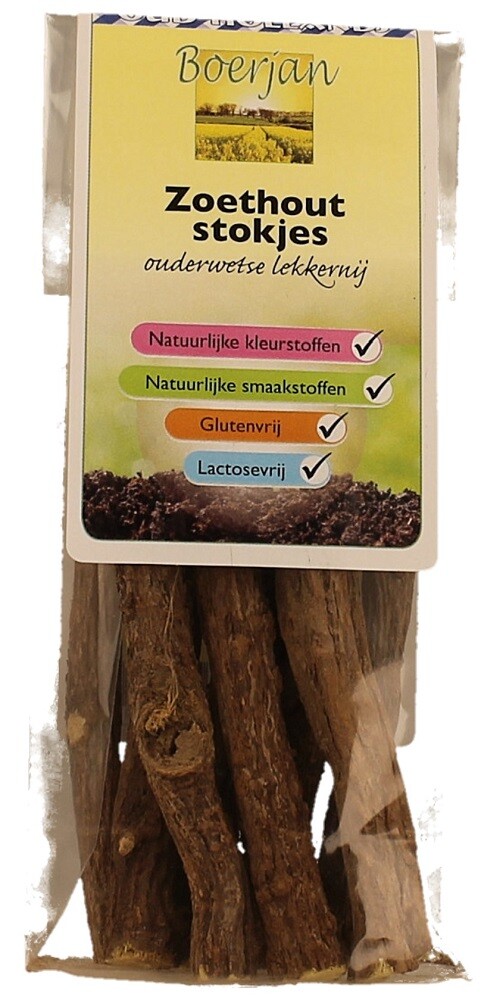 Boerjan Zoethoutstokjes (8 stuks)