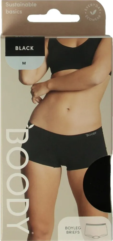 Boody Boyleg Damesslip Zwart M (1 stuk)
