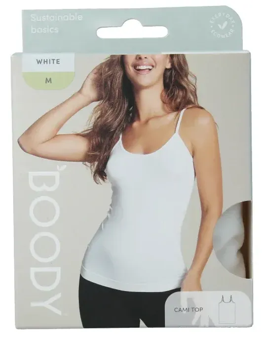 Boody Cami Top Wit M (1 stuk)