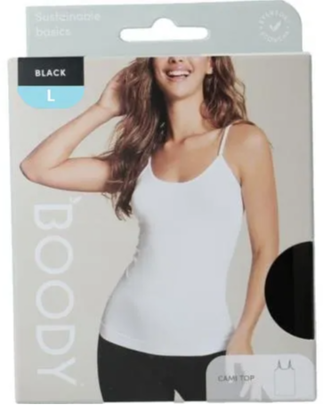 Boody Cami Top Zwart L (1 stuk)