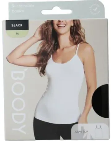 Boody Cami Top Zwart M (1 stuk)