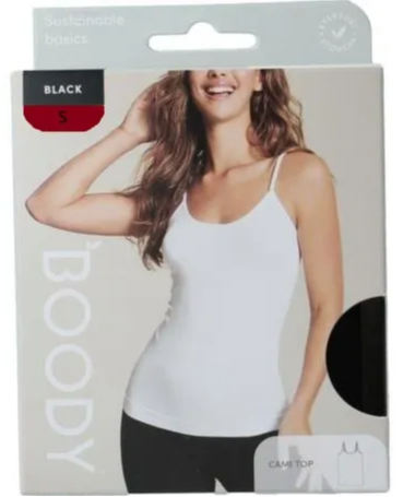 Boody Cami Top Zwart S (1 stuk)